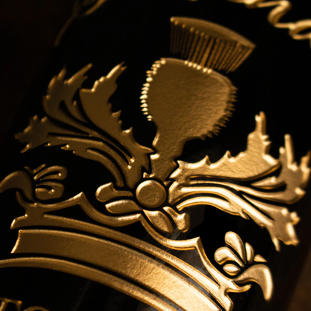 Outlander Sassenach Custom Name Etched Wine Bottle - Image 2