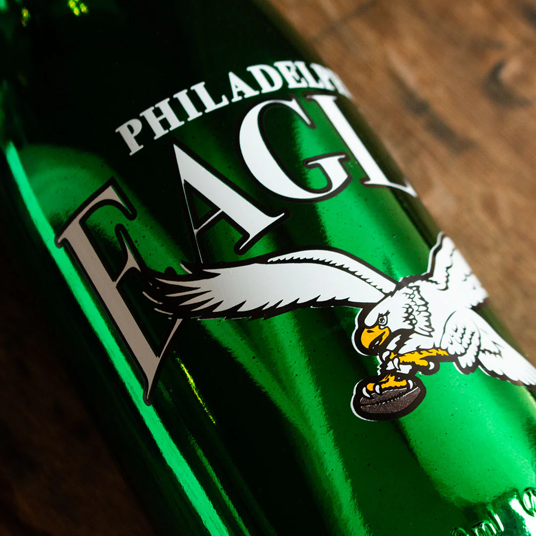 Philadelphia Eagles Metallic Green Bubbly - Image 4