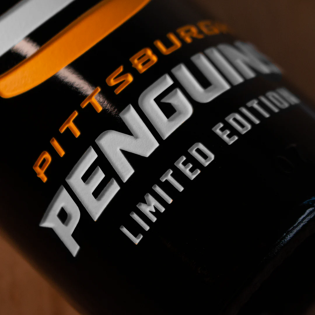 Pittsburgh Penguins Custom Jersey Etched Wine - Image 4