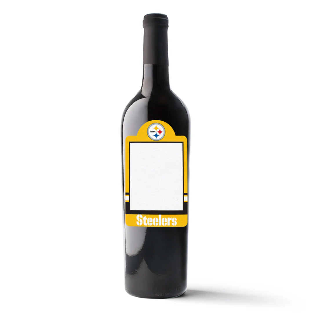 Pittsburgh Steelers Custom Label Wine - Image 3