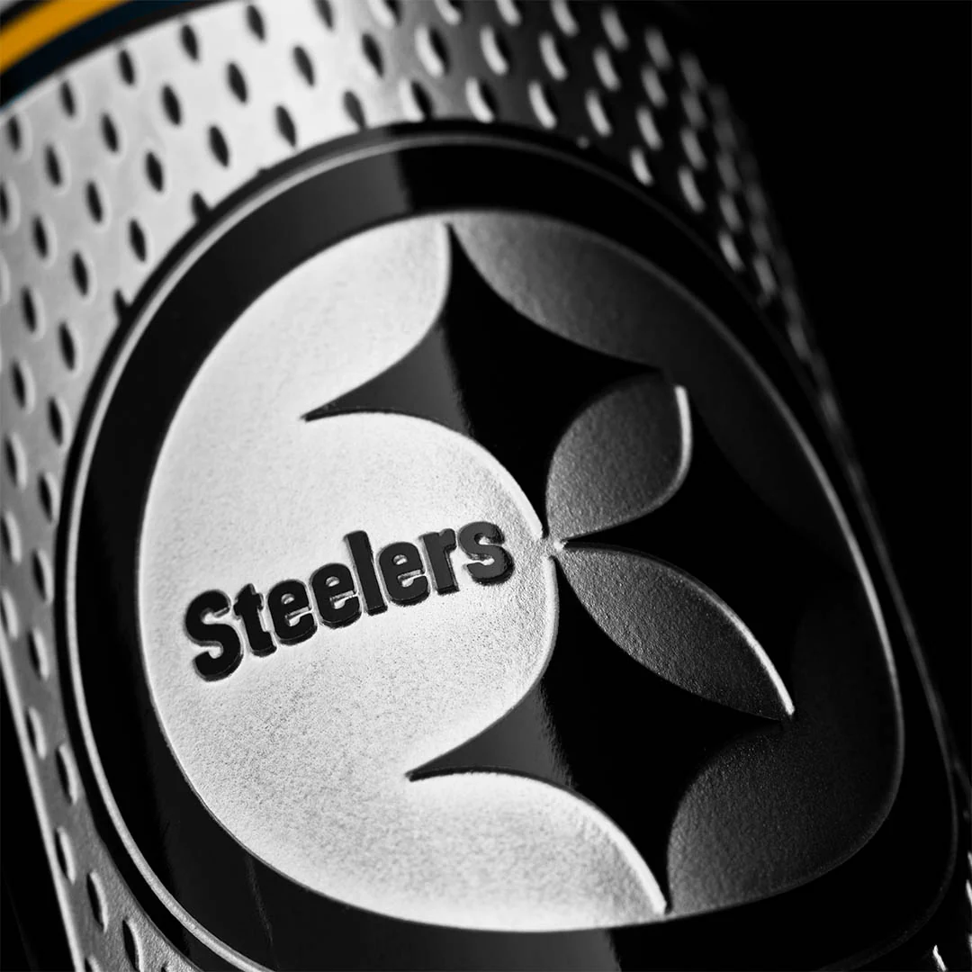 Pittsburgh Steelers Jersey Etched Wine - Image 7
