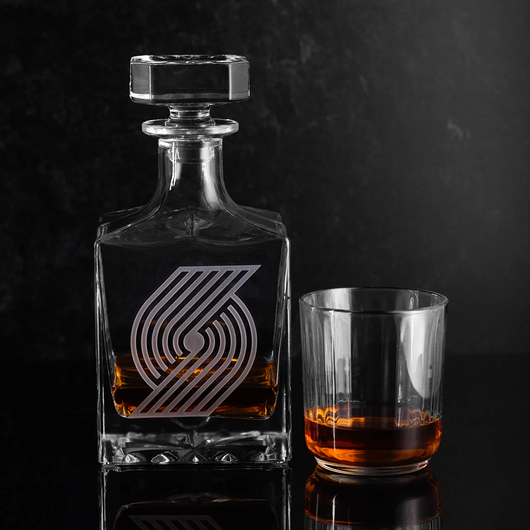 Portland Trail Blazers Square 1L Decanter - Image 5