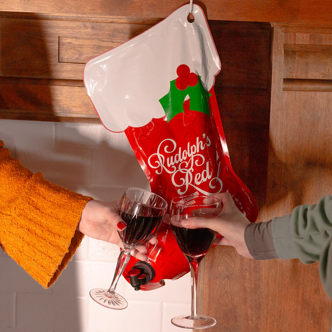 Rudolph Red 3L Holiday Stocking - Image 6