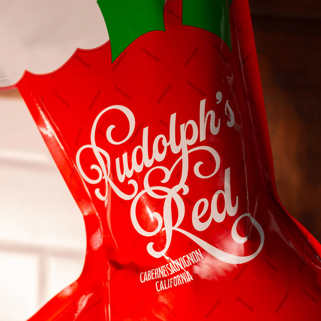 Rudolph Red 3L Holiday Stocking - Image 8