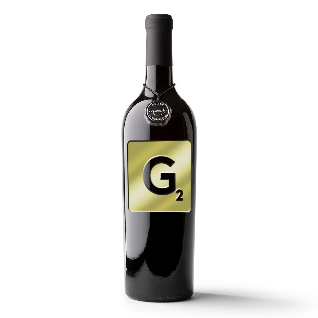 Scrabble Letter Etched Wine Bottle - Image 7