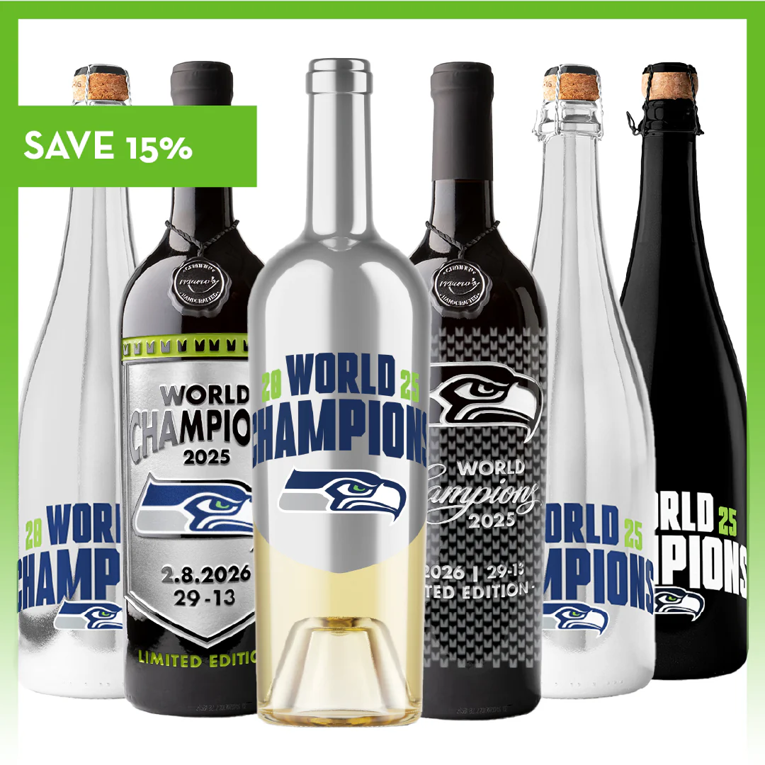 Seattle Seahawks 2025 World Champions Collectors 6 Pack