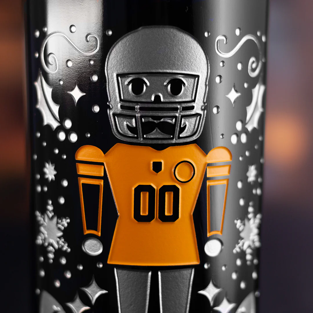 Steelers Limited Edition 2025 Holiday Etched Bottle - Image 2