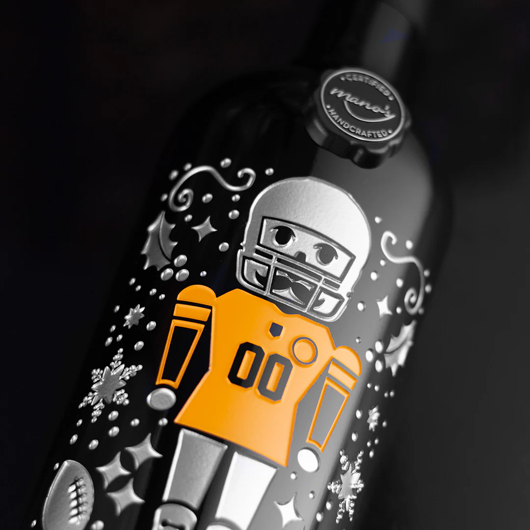 Steelers Limited Edition 2025 Holiday Etched Bottle - Image 4