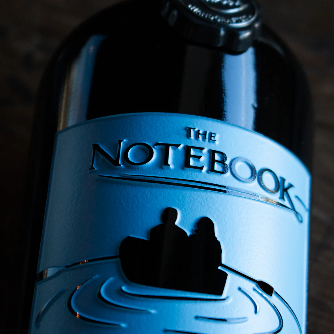 The Notebook Swans Etched Wine - Image 3