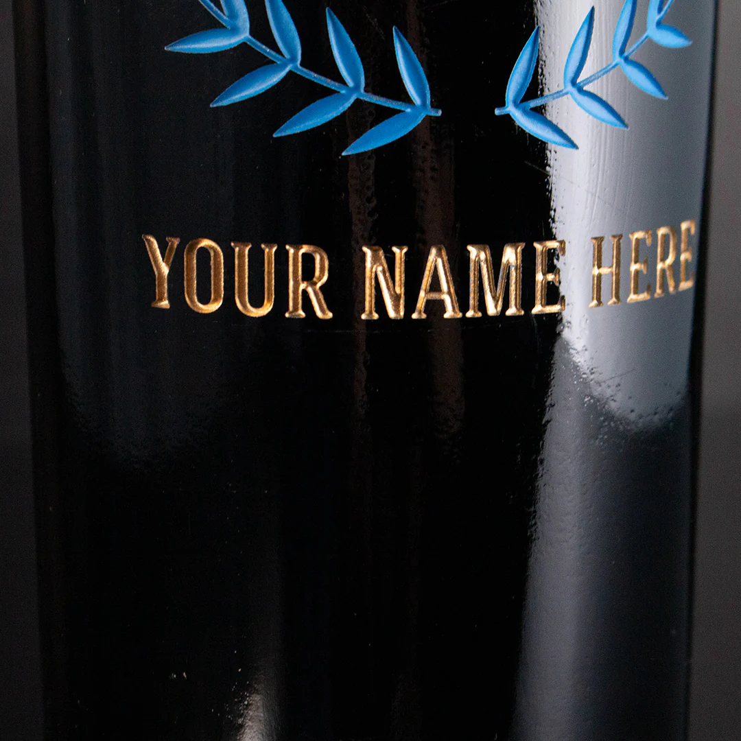 The University of Tulsa Custom Alumni Etched Wine - Image 3