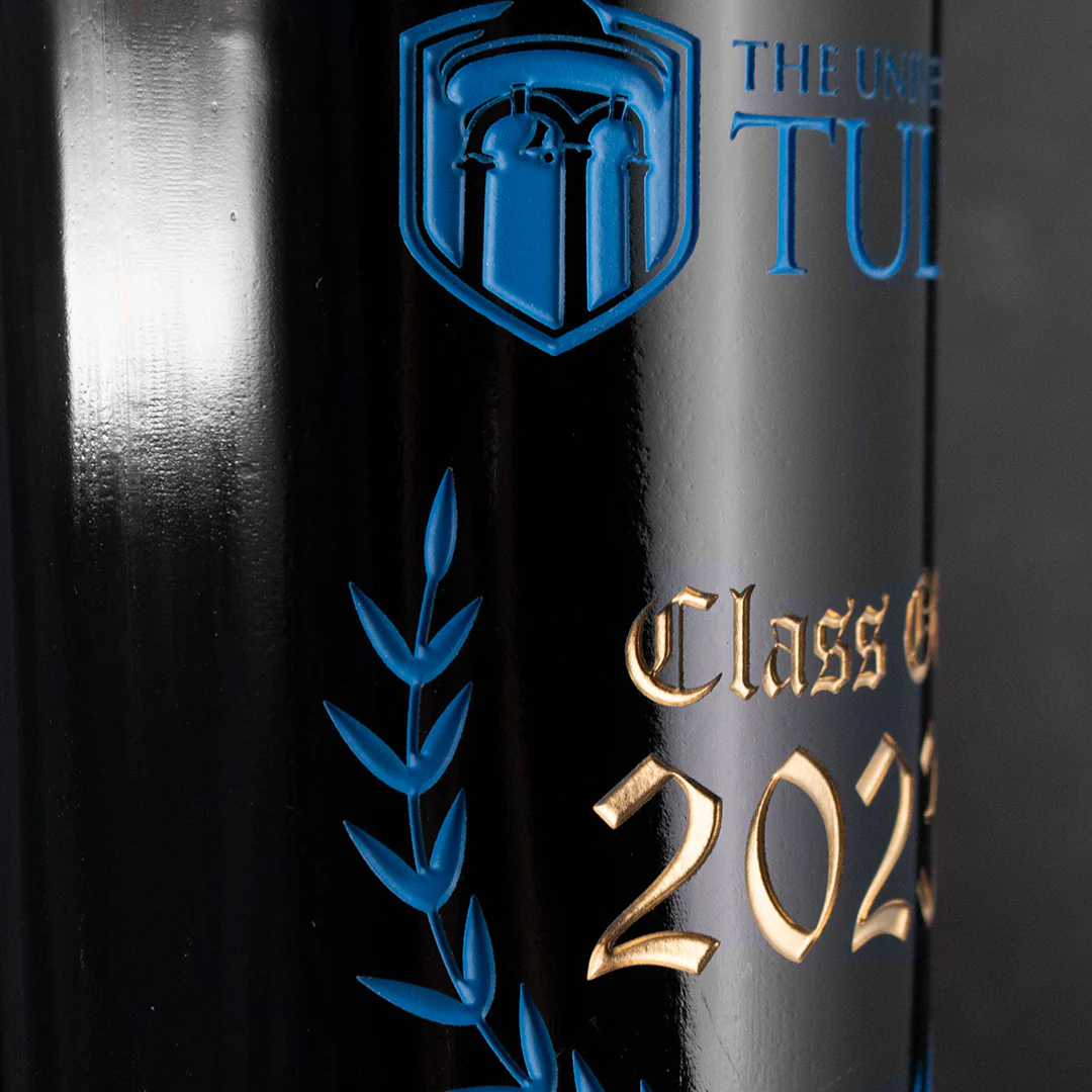 The University of Tulsa Custom Alumni Etched Wine - Image 4