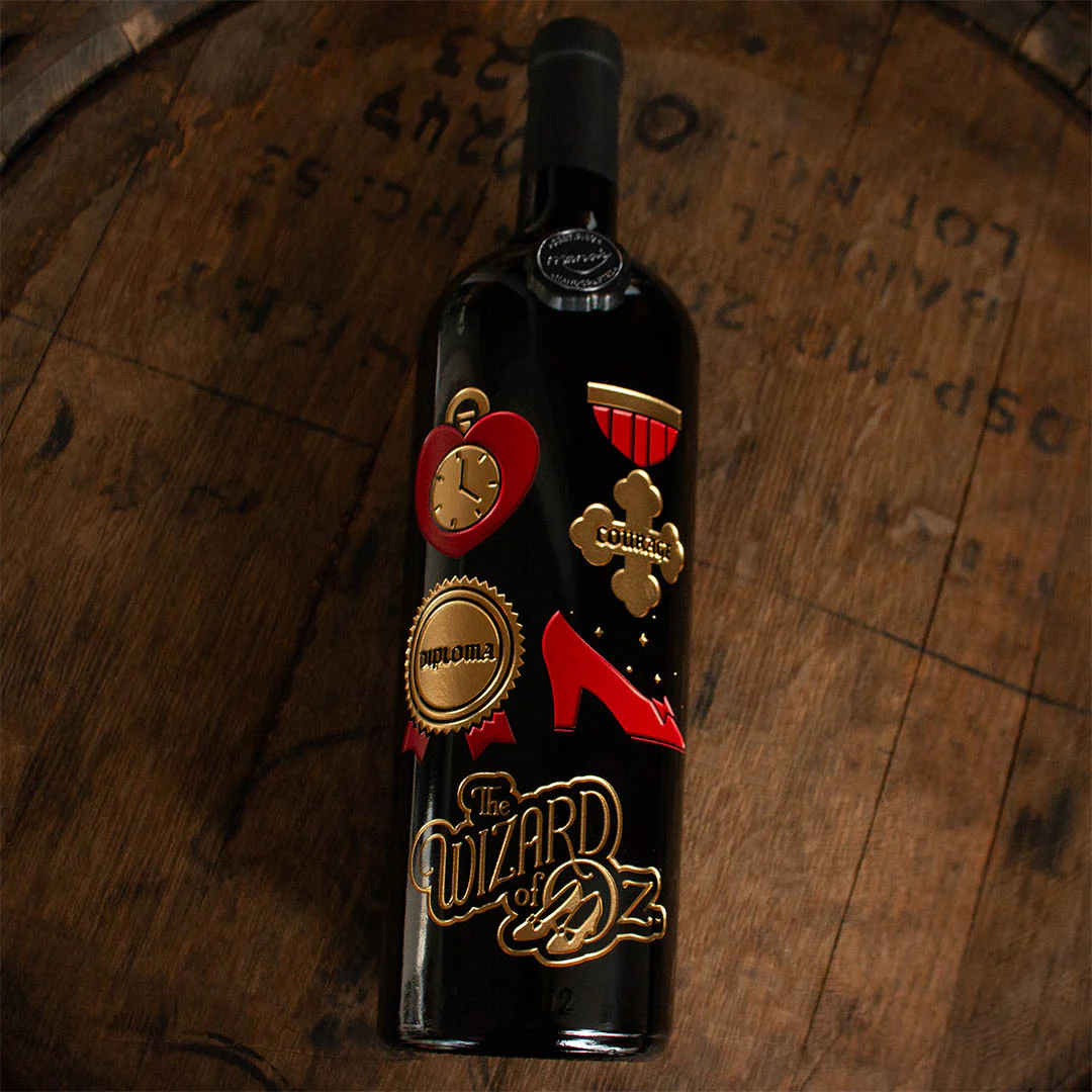 The Wizard of Oz Icon Etched Wine - Image 5