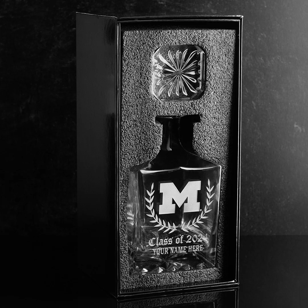 University of Michigan Custom Alumni Decanter - Image 5