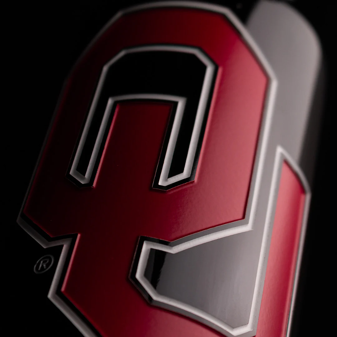 University of Oklahoma Logo Etched Wine - Image 3