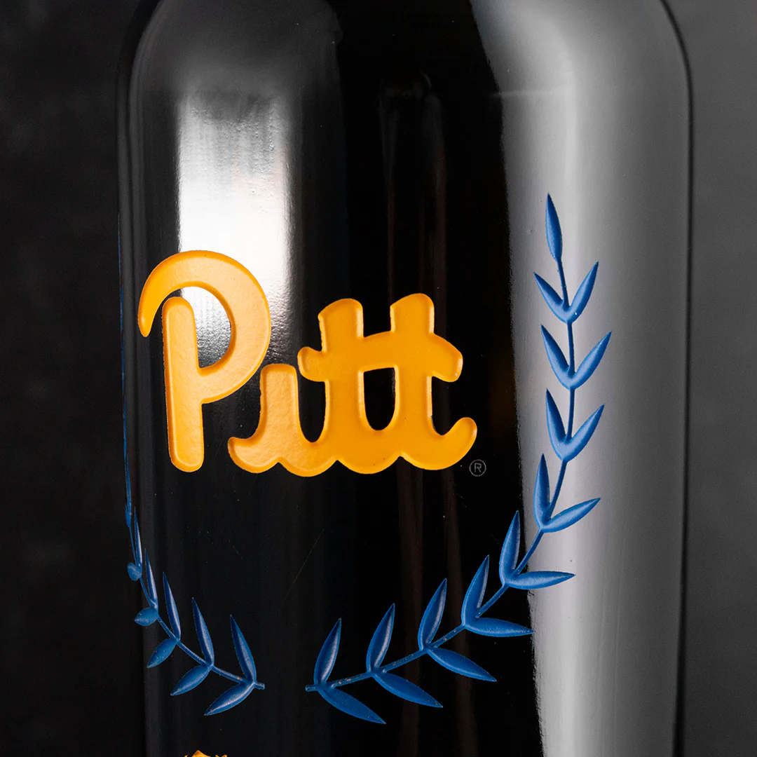 University of Pittsburgh Custom Alumni Etched Wine - Image 3