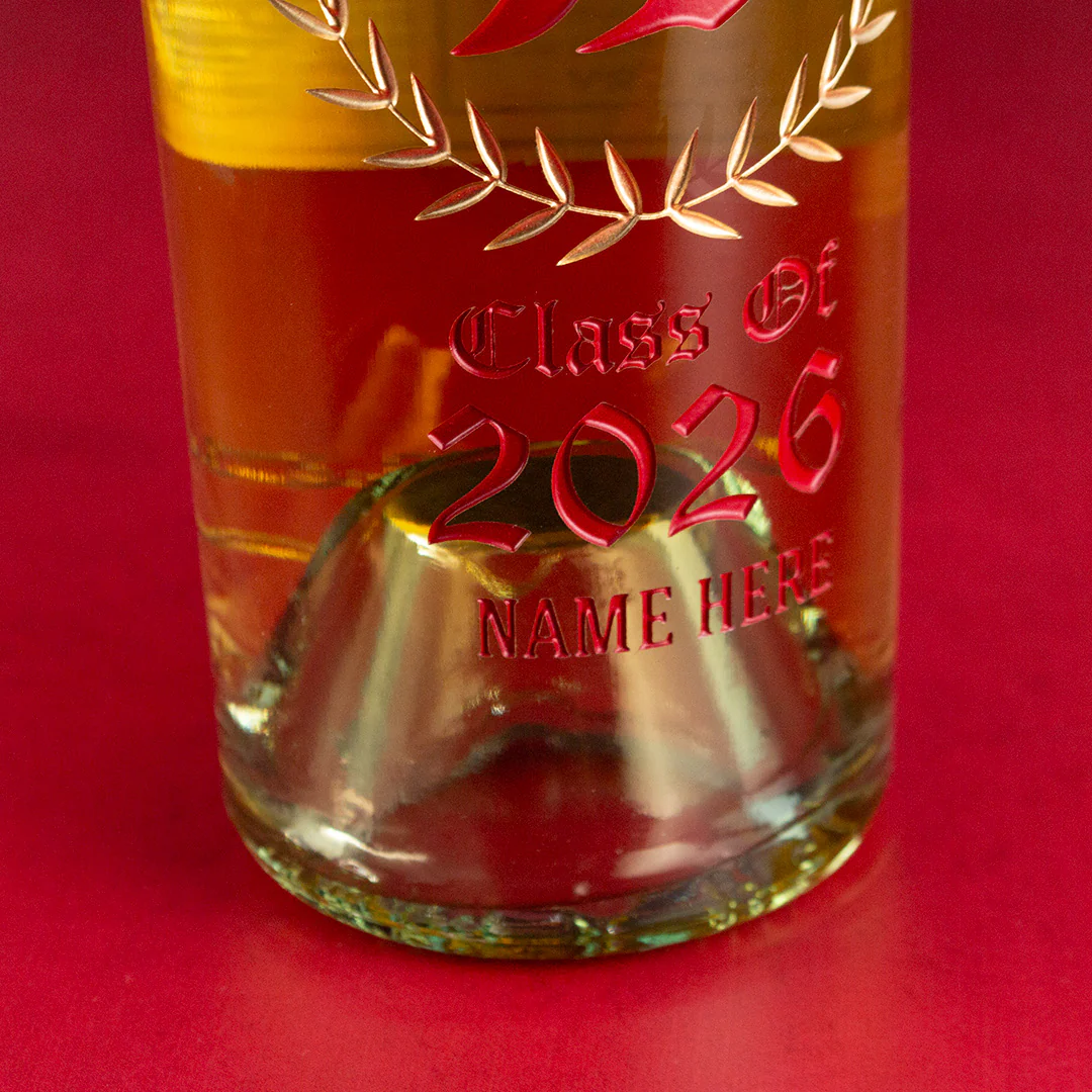 USC Custom Graduate Etched Chardonnay - Image 4