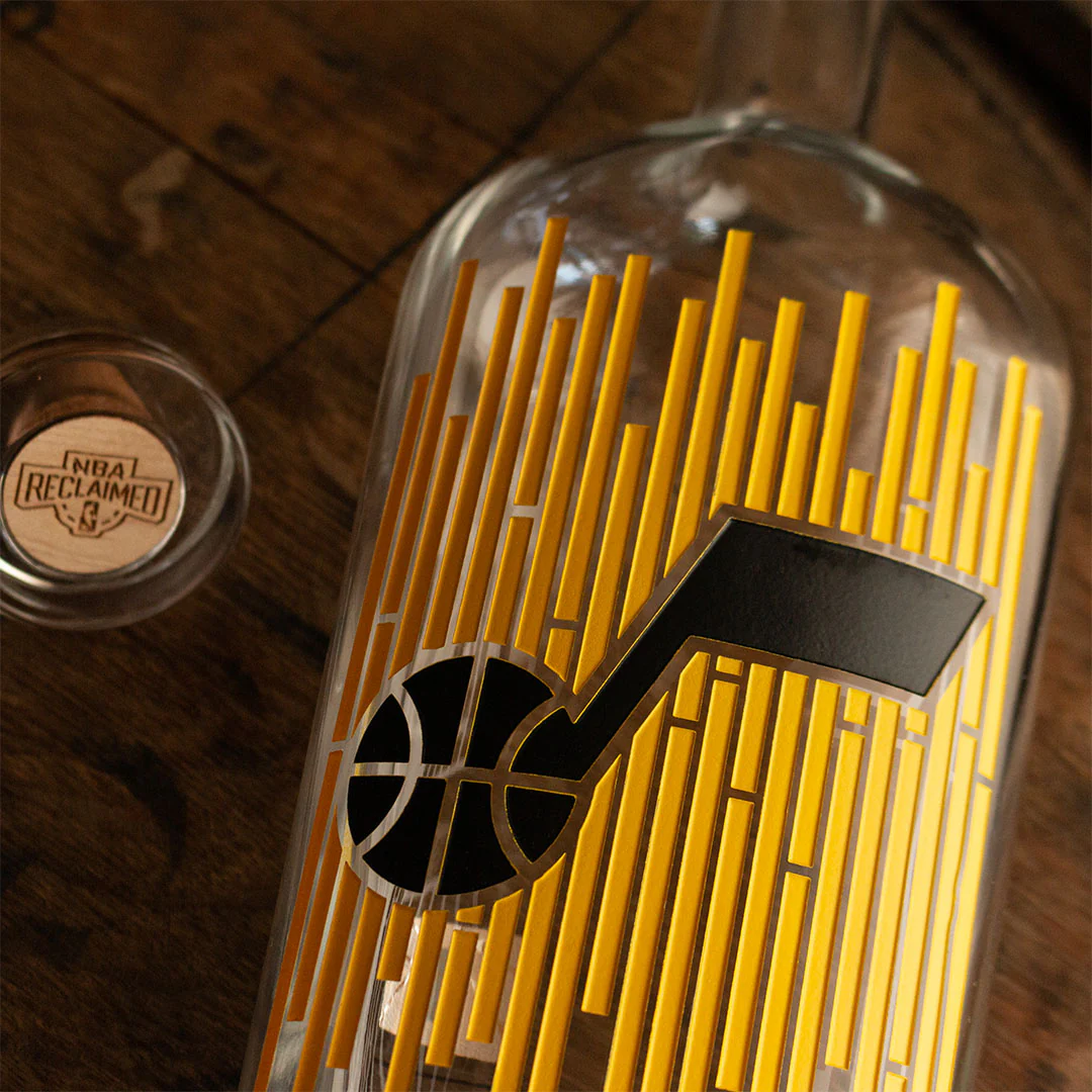 Utah Jazz Court Spirits Decanter - Image 2