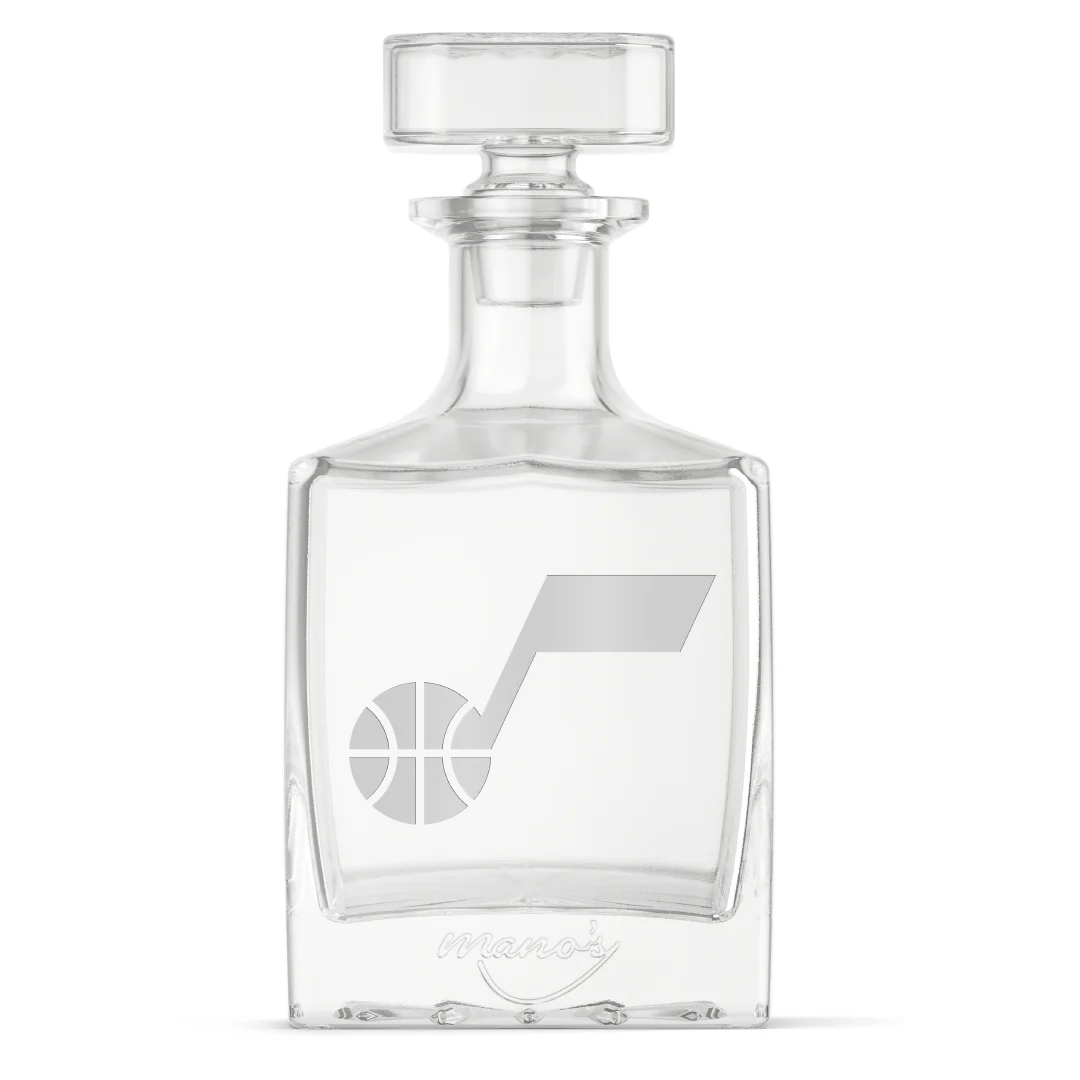 Utah Jazz Square 1L Decanter - Image 2