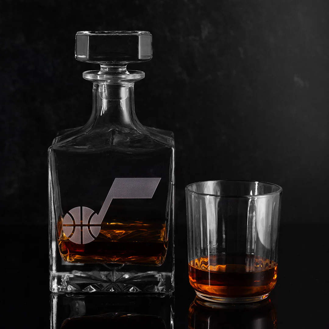 Utah Jazz Square 1L Decanter - Image 5