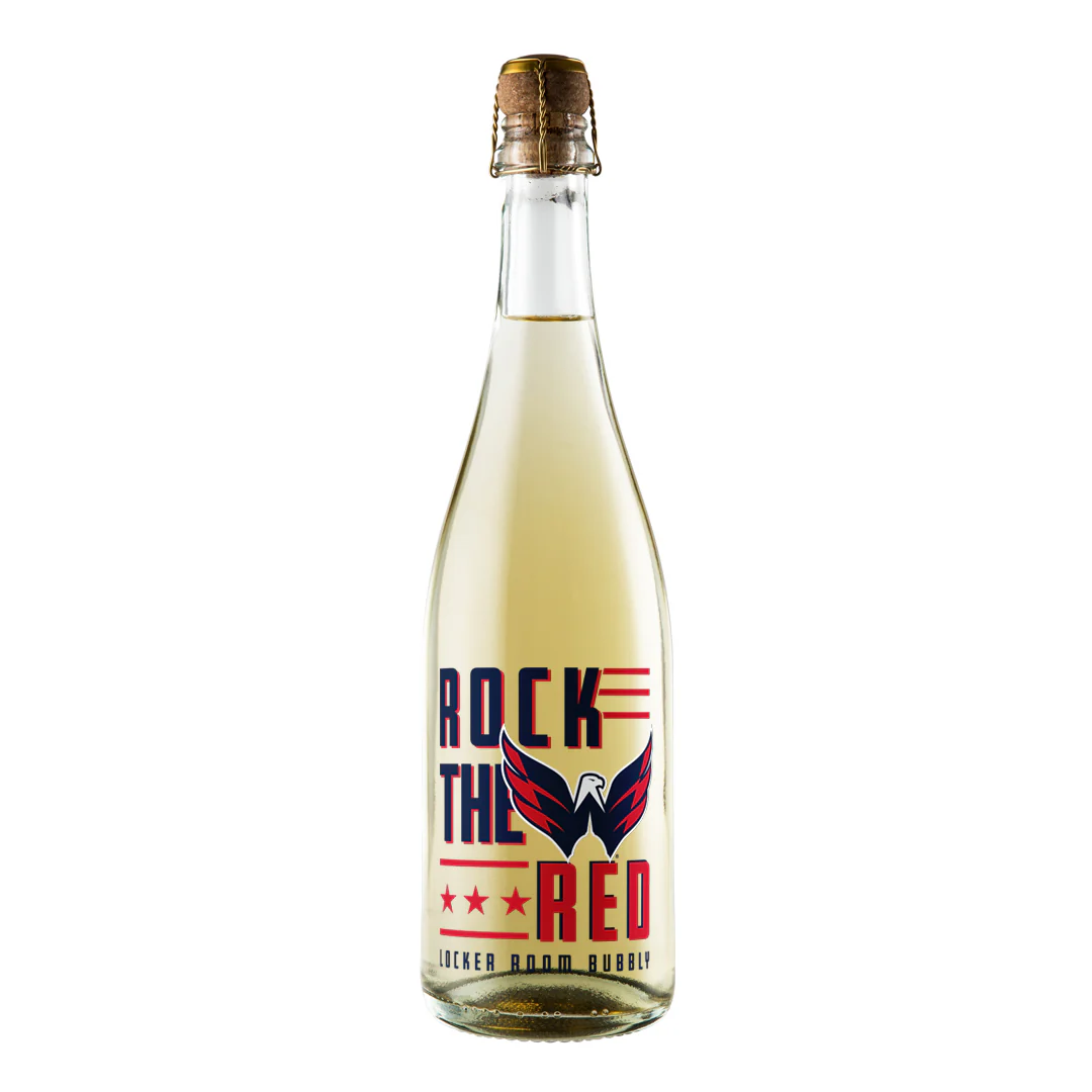Washington Capitals Locker Room Bubbly