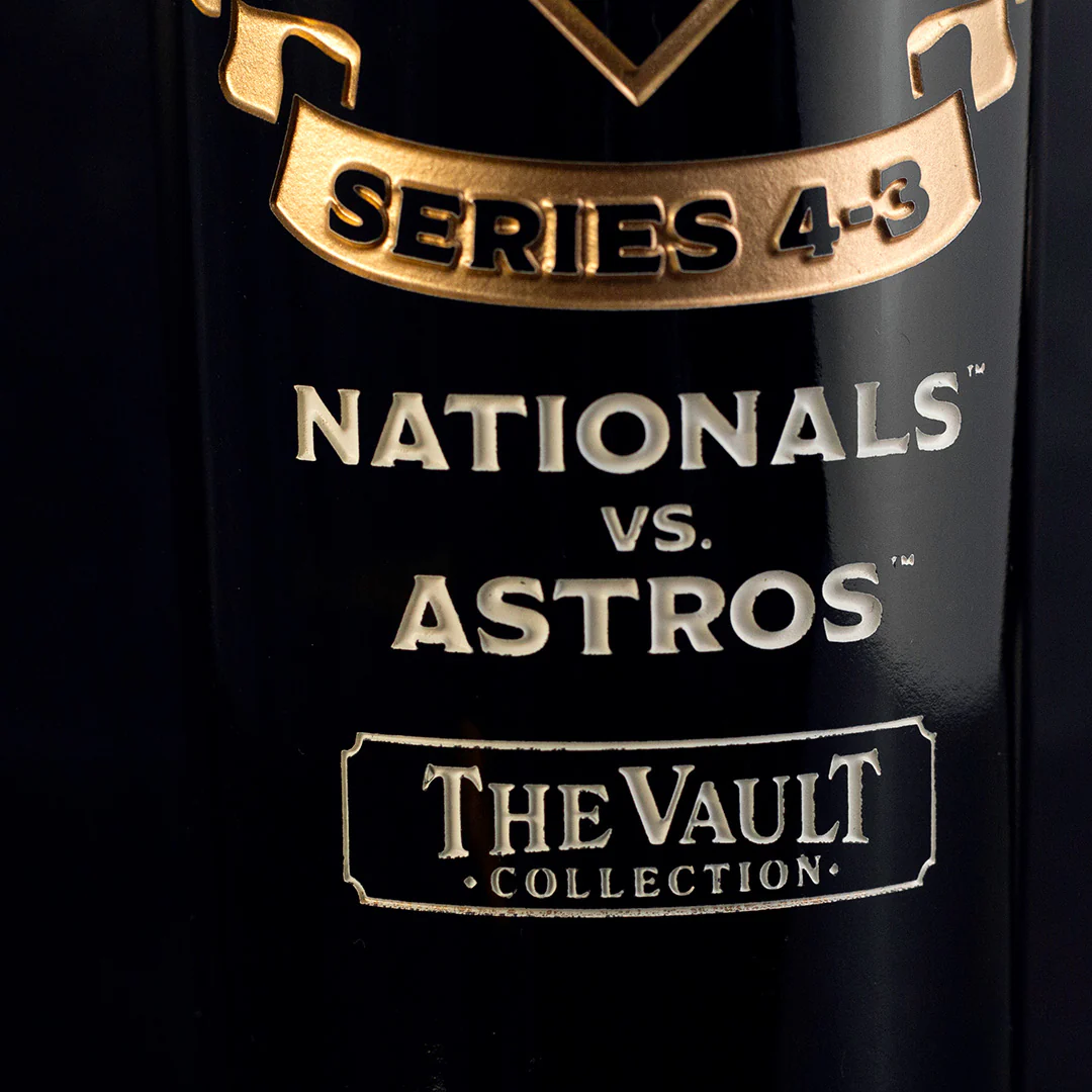Washington Nationals 2019 World Series Vault Etched Wine - Image 4