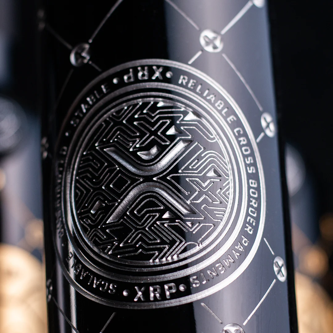 XRP Token Etched Wine - Image 2